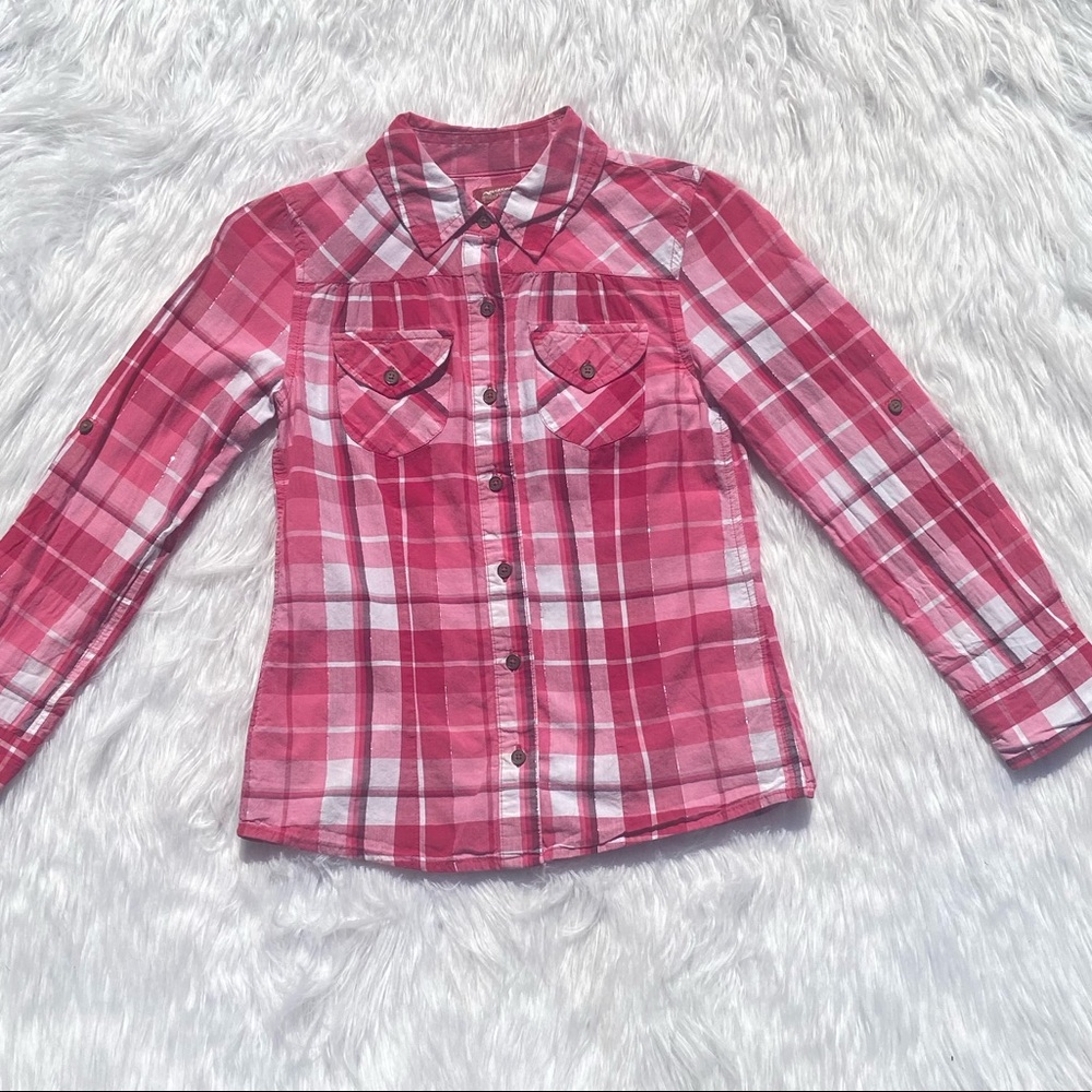 Girls Arizona flannel, girls medium